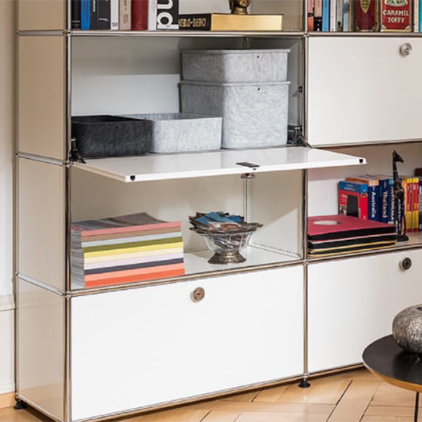 Siete board in metallo moderno in metallo bianco sideboard per soggiorno per soggiorno