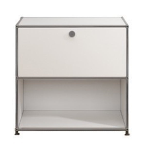 Siete board in metallo moderno in metallo bianco sideboard per soggiorno per soggiorno