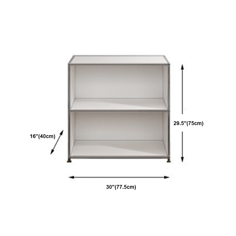 Siete board in metallo moderno in metallo bianco sideboard per soggiorno per soggiorno