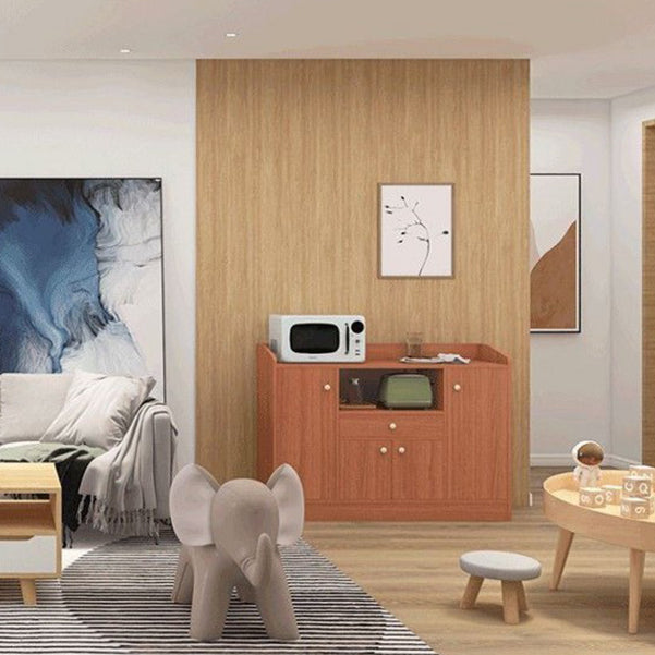 Sideboard del pavimento in legno moderno mobile rettangolo moderno per la casa