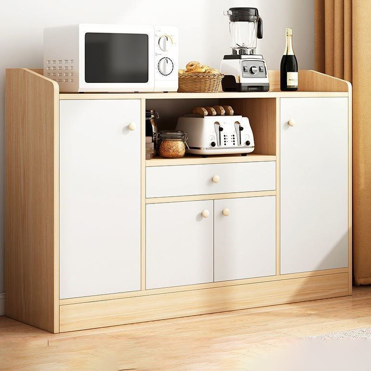 Sideboard del pavimento in legno moderno mobile rettangolo moderno per la casa
