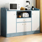 Sideboard del pavimento in legno moderno mobile rettangolo moderno per la casa