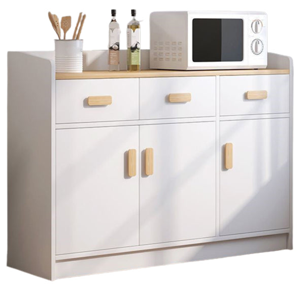 Sideboard del pavimento in legno moderno mobile rettangolo moderno per la casa