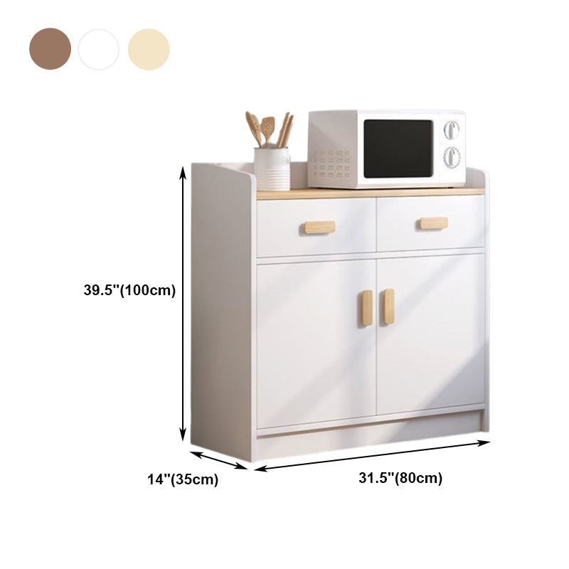 Sideboard del pavimento in legno moderno mobile rettangolo moderno per la casa