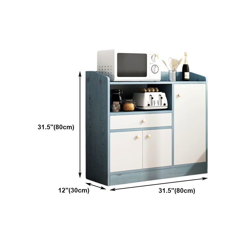 Sideboard del pavimento in legno moderno mobile rettangolo moderno per la casa