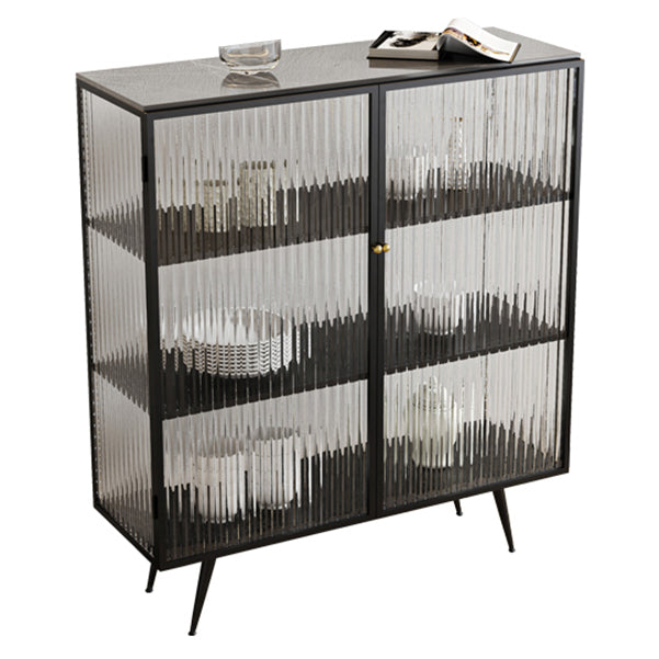 Server a 2 porte in stile Sinterizzazione in pietra sinterizzato per soggiorno per soggiorno