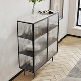 Server a 2 porte in stile Sinterizzazione in pietra sinterizzato per soggiorno per soggiorno