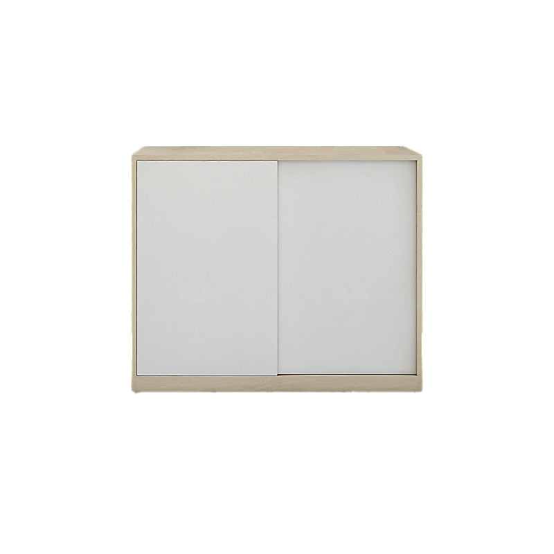 Server di sala da pranzo del server in legno fabbricato contemporaneo con porta e cassetto