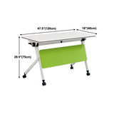 Modern Wood Wood Desk with Rectangular Rectangular Writing Desk for Office