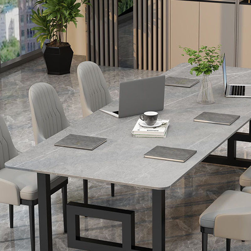 Rectangular Home Writing Desk Industrial Style Stone Office Desk Clearhalo 'furn' 'furn_office_desk' 'Furniture' 'Office Desks' 'Office Furniture' 'office_desk' 5171568