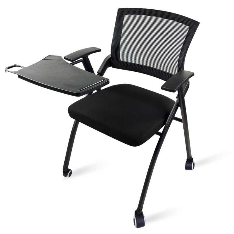Mesh Mid Back Conference Chair Modern Style Fixed Arms Office Chair Clearhalo 'furn' 'furn_office_chair' 'Furniture' 'Office Chairs' 'Office Furniture' 'office_chair' 5171620