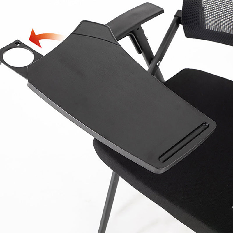 Mesh Mid Back Conference Chair Modern Style Fixed Arms Office Chair Clearhalo 'furn' 'furn_office_chair' 'Furniture' 'Office Chairs' 'Office Furniture' 'office_chair' 5171623