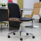 Armless Conference Chair with Chrome Frame Modern Leather Office Chair Clearhalo 'furn' 'furn_office_chair' 'Furniture' 'Office Chairs' 'Office Furniture' 'office_chair' 5171643