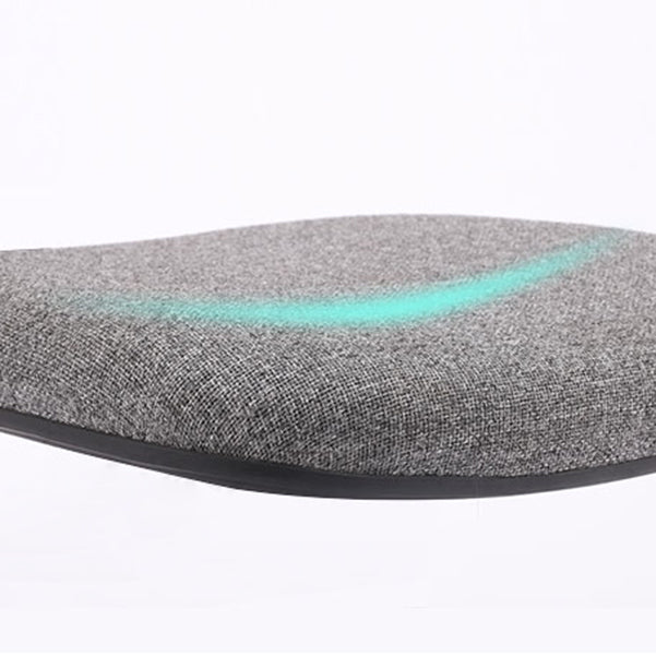 Sedia a bassa schiena contemporanea sedia da ufficio senza braccio regolabile