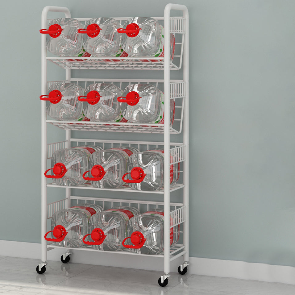 Libreria di libreria in metallo in metallo contemporaneo per ufficio