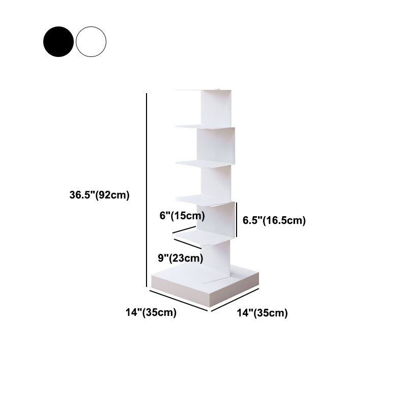 Libreria geometrica in stile contemporaneo libreria chiusa verticale
