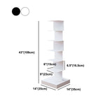 Libreria geometrica in stile contemporaneo libreria chiusa verticale