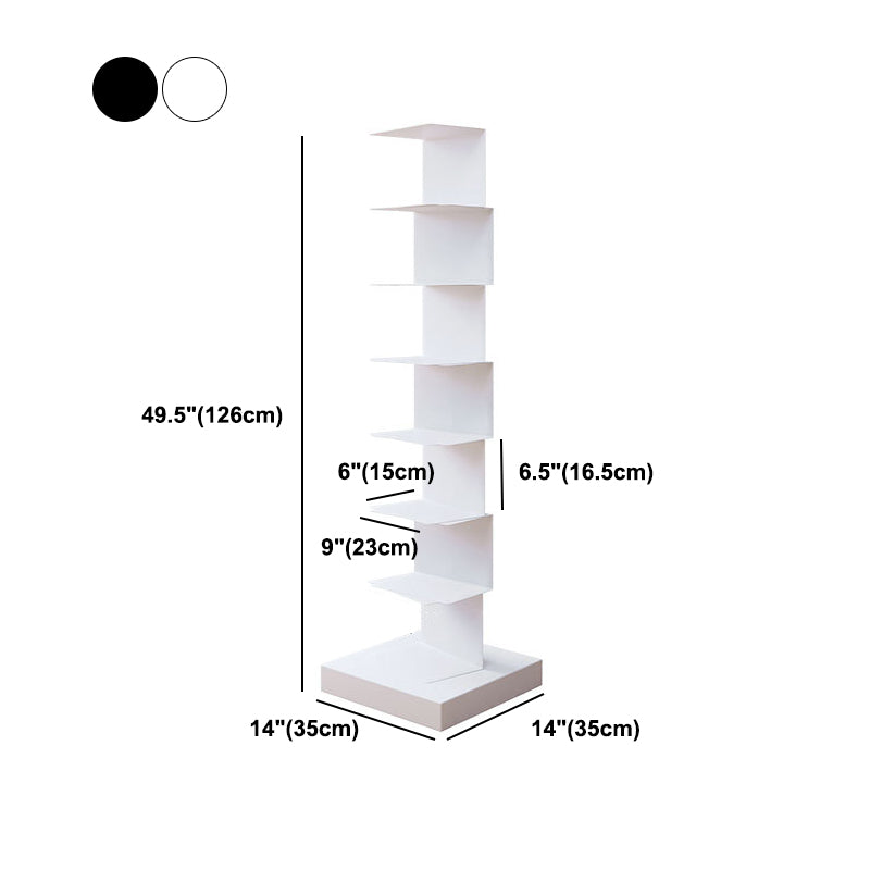 Libreria geometrica in stile contemporaneo libreria chiusa verticale
