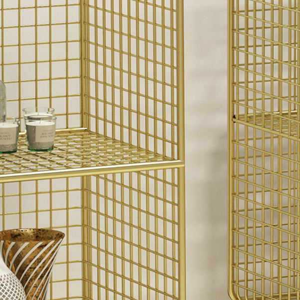 Libreria di stile moderno in stile chiuso in metallo standard libreria per casa