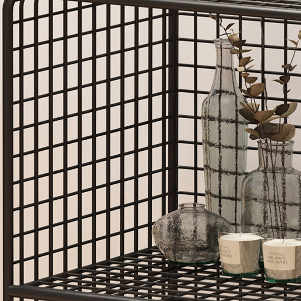 Libreria di stile moderno in stile chiuso in metallo standard libreria per casa