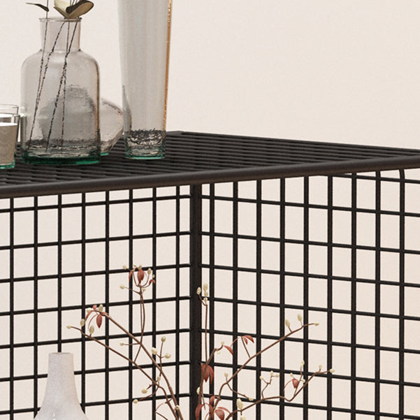 Libreria di stile moderno in stile chiuso in metallo standard libreria per casa