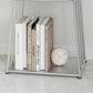 Modern Standard Bookshelf Closed Back Metal Bookcase for Home