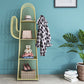 Modern Style Bookshelf Standard Closed Back Metal Home Bookcase