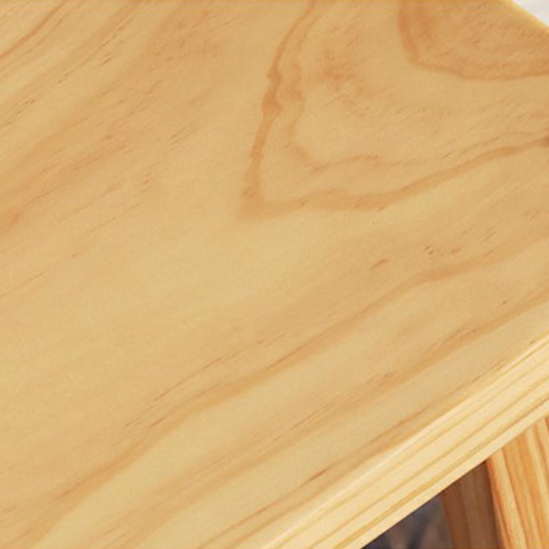 Modern Armless Backless Counter Stool Wood Cashier Bar Stool with Seat and Pedal Clearhalo 'Bar Furniture' 'Bar Stools' 'bar_stools' 'furn' 'furn_bar_stools' 'Furniture' 'Kitchen & Dining Furniture' 5173158