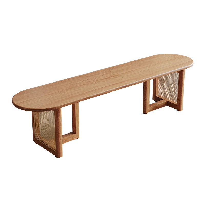 Juego de comedor de pino contemporáneo 1/4/5/6 Piezas Conjunto de banco de comedor en casa