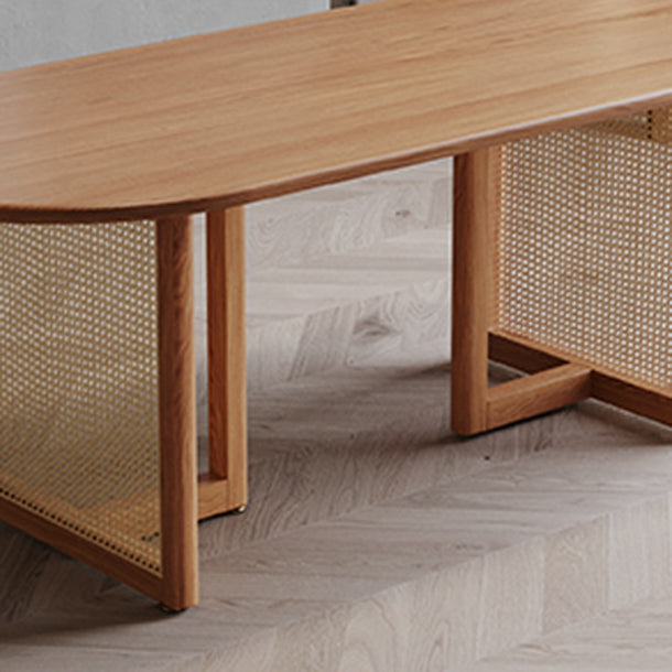 Juego de comedor de pino contemporáneo 1/4/5/6 Piezas Conjunto de banco de comedor en casa