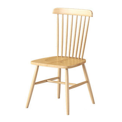 Contemporary Solid Wood Dining Table Set 1/5/7 Pieces Home Dining Room Set 1 Wood Chair Clearhalo 'Dining Room Sets' 'Dining Tables & Seating' 'dining_room_set' 'furn' 'furn_dining_room_set' 'Furniture' 'Kitchen & Dining Furniture' 5173491