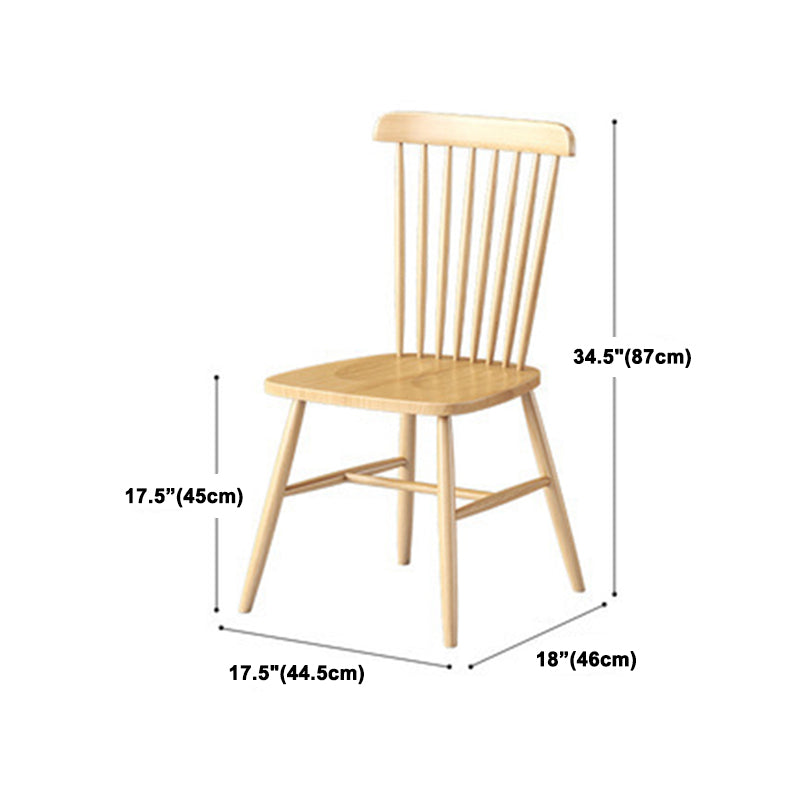 Contemporary Solid Wood Dining Table Set 1/5/7 Pieces Home Dining Room Set Clearhalo 'Dining Room Sets' 'Dining Tables & Seating' 'dining_room_set' 'furn' 'furn_dining_room_set' 'Furniture' 'Kitchen & Dining Furniture' 5173504