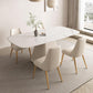 Designer Style Home Dining Room Set 1/4/5 Pieces Sintered Stone Dining Table Set