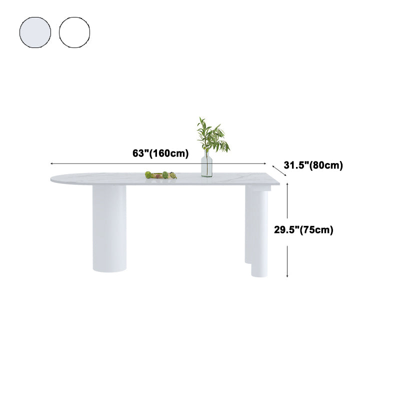 Designer Style Sintered Stone Dining Table Set 1/4/5 Pieces Home Dining Room Set