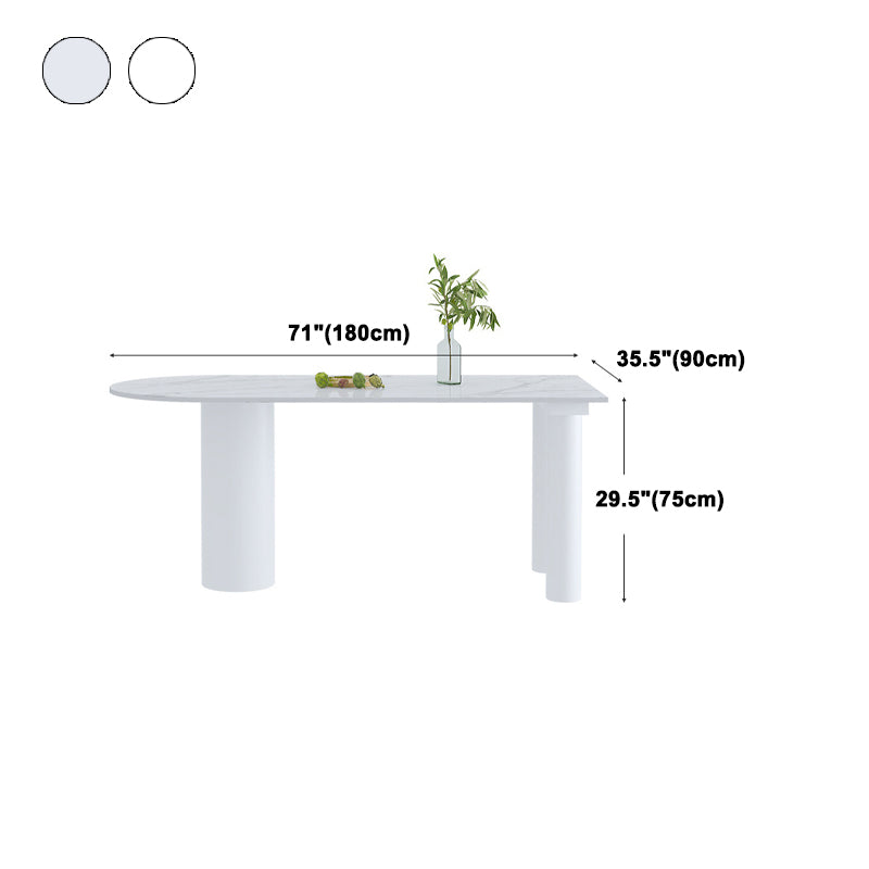 Designer Style Sintered Stone Dining Table Set 1/4/5 Pieces Home Dining Room Set