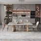 Luxury Sintered Stone Top Dining Set Rectangle 1/3/4/5/6/9 Pieces Dining Room Table Set