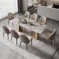 Luxury Sintered Stone Top Dining Set Rectangle 1/3/4/5/6/9 Pieces Dining Room Table Set