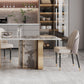 Luxury Sintered Stone Top Dining Set Rectangle 1/3/4/5/6/9 Pieces Dining Room Table Set