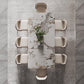 Luxury Sintered Stone Top Dining Set Rectangle 1/3/4/5/6/9 Pieces Dining Room Table Set