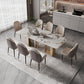 Luxury Sintered Stone Top Dining Set Rectangle 1/3/4/5/6/9 Pieces Dining Room Table Set
