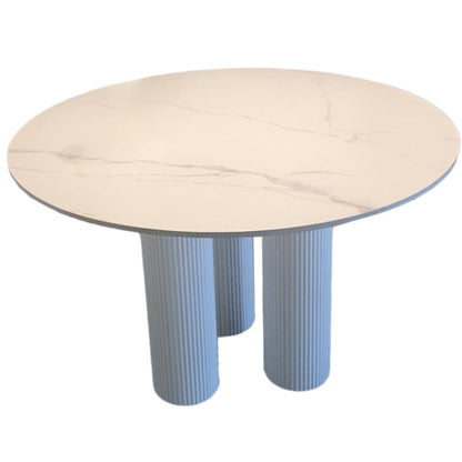 キッチン用のモダンな白と黒のカウンターテーブル長方形のダイニングテーブル