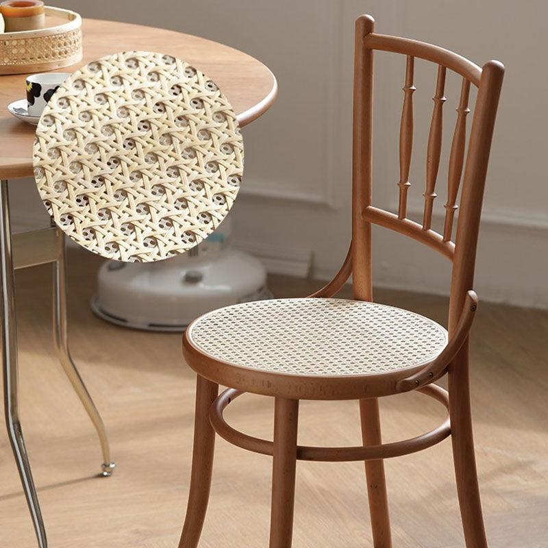 Traditional Style Side Chair Solid Wood Slat Back Dining Room Chair Clearhalo 'Dining Chairs' 'Dining Tables & Seating' 'dining_chair' 'furn' 'furn_dining_chair' 'Furniture' 'Kitchen & Dining Furniture' 5174031