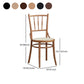 Traditional Style Side Chair Solid Wood Slat Back Dining Room Chair Clearhalo 'Dining Chairs' 'Dining Tables & Seating' 'dining_chair' 'furn' 'furn_dining_chair' 'Furniture' 'Kitchen & Dining Furniture' 5174053