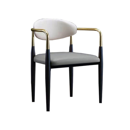 Sala da pranzo sedie da pranzo braccio industriale sedie da cucina in vetro finto