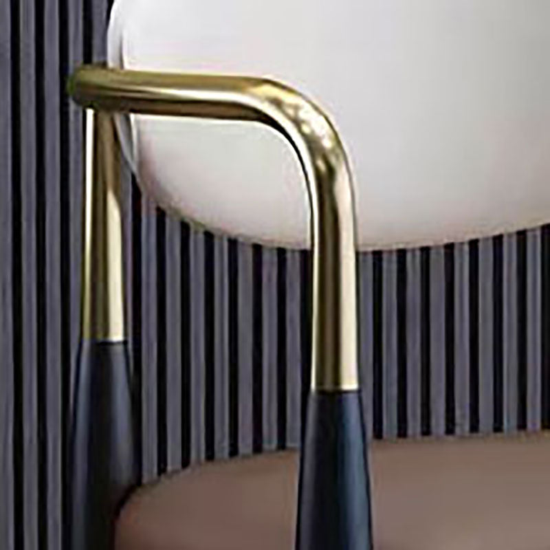 Sala da pranzo sedie da pranzo braccio industriale sedie da cucina in vetro finto