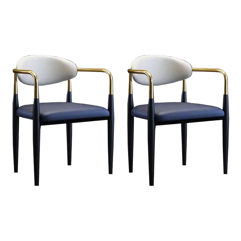 Sala da pranzo sedie da pranzo braccio industriale sedie da cucina in vetro finto