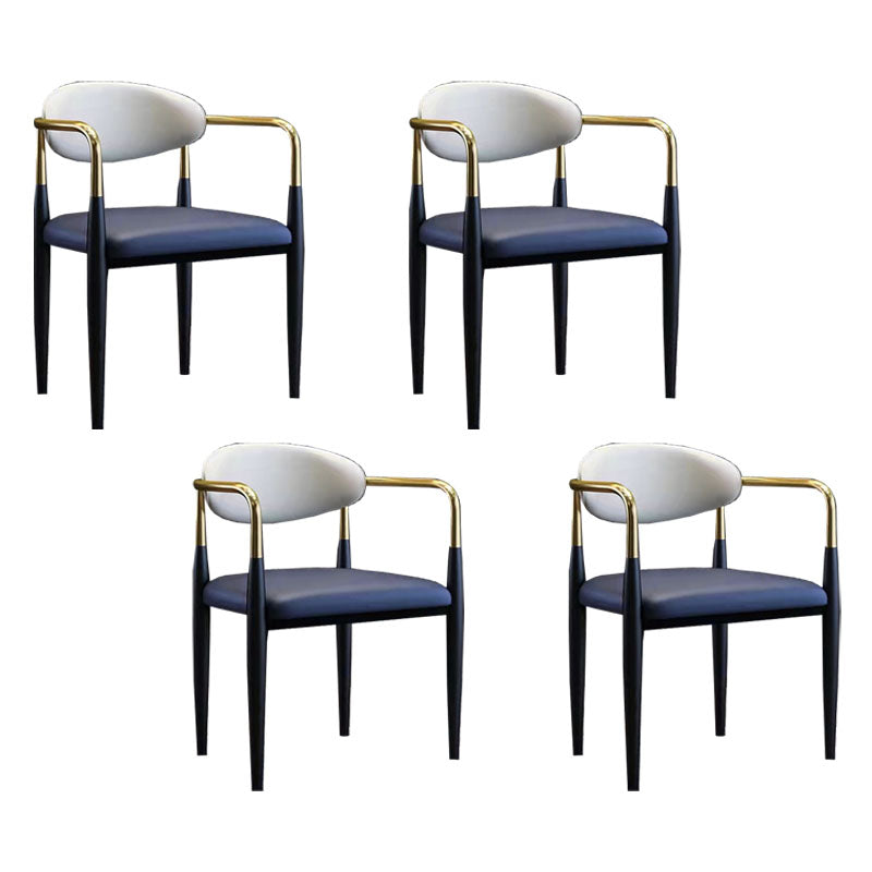 Sala da pranzo sedie da pranzo braccio industriale sedie da cucina in vetro finto