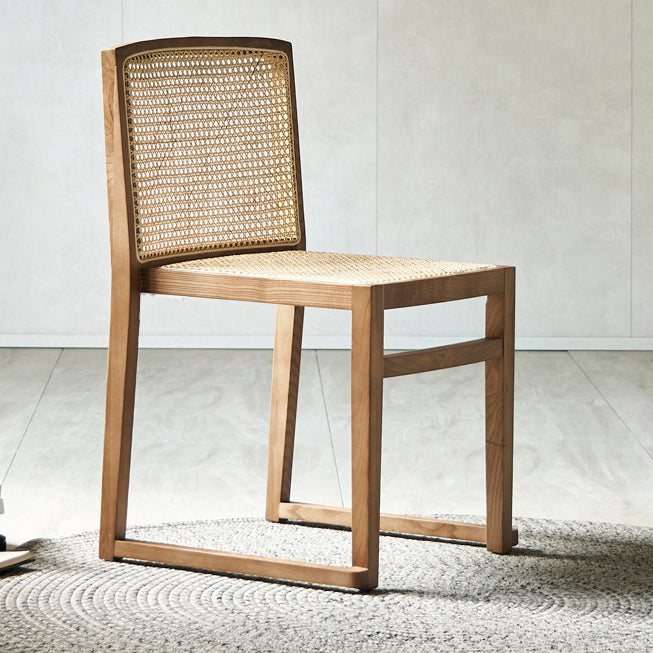 Traditional Style Dining Chair Solid Wood Stackable Side Chair for Home Clearhalo 'Dining Chairs' 'Dining Tables & Seating' 'dining_chair' 'furn' 'furn_dining_chair' 'Furniture' 'Kitchen & Dining Furniture' 5174439