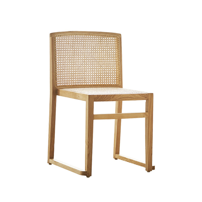 Traditional Style Dining Chair Solid Wood Stackable Side Chair for Home Wood 1 Piece Clearhalo 'Dining Chairs' 'Dining Tables & Seating' 'dining_chair' 'furn' 'furn_dining_chair' 'Furniture' 'Kitchen & Dining Furniture' 5174444