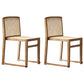 Traditional Style Dining Chair Solid Wood Stackable Side Chair for Home Walnut 2 Piece Set Clearhalo 'Dining Chairs' 'Dining Tables & Seating' 'dining_chair' 'furn' 'furn_dining_chair' 'Furniture' 'Kitchen & Dining Furniture' 5174451